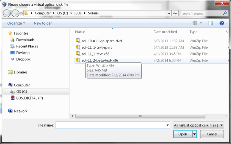 Solaris 10 VM Downloads